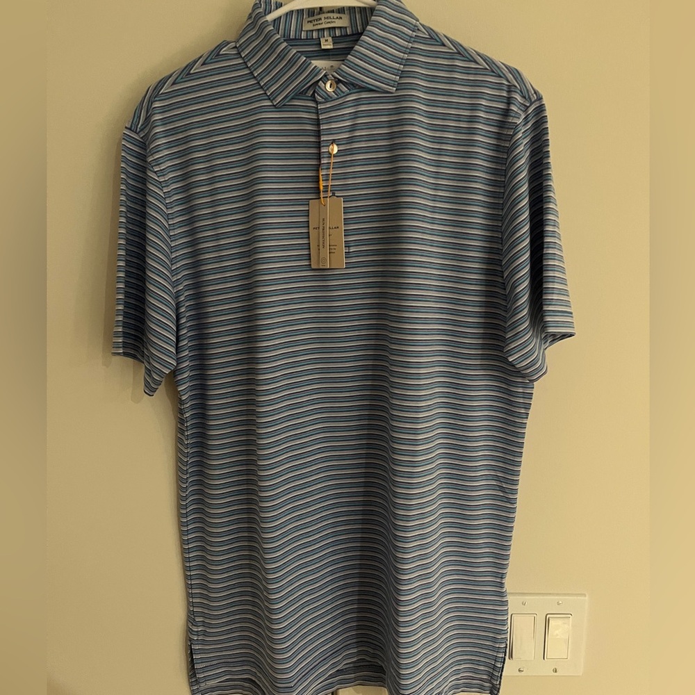 Peter Millar Summer Comfort SPF Performance Golf Polo Shirt